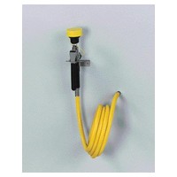 Bradley Corporation S19-430A Bradley Wall Mounted Hand Held Spray Hose With Yellow Thermoplastic Hose